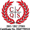 ISO/IEC 27001 Information Security Management certification, CQS Certificate No. ISM7799523