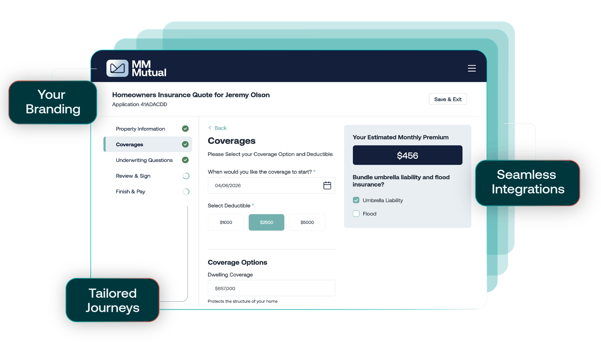 Deep Front-End for Insurance