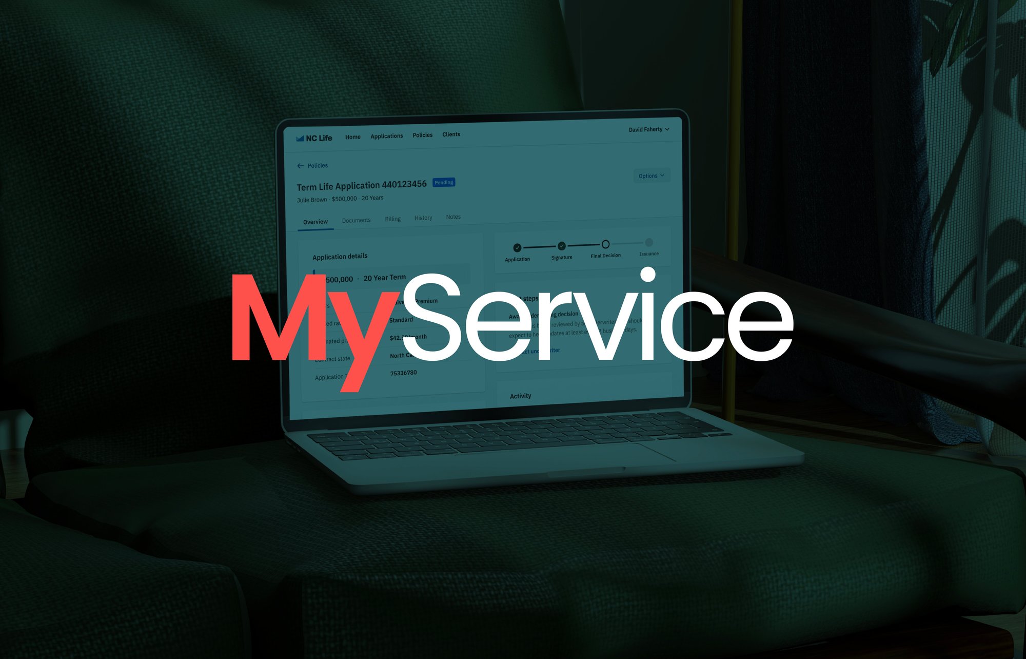 MyService - The Insurance Servicing Portal