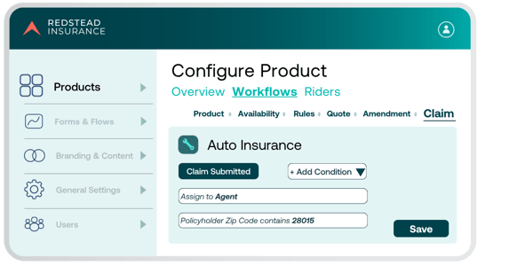 XPStudio Mockup_P&C Claims Workflow + Product